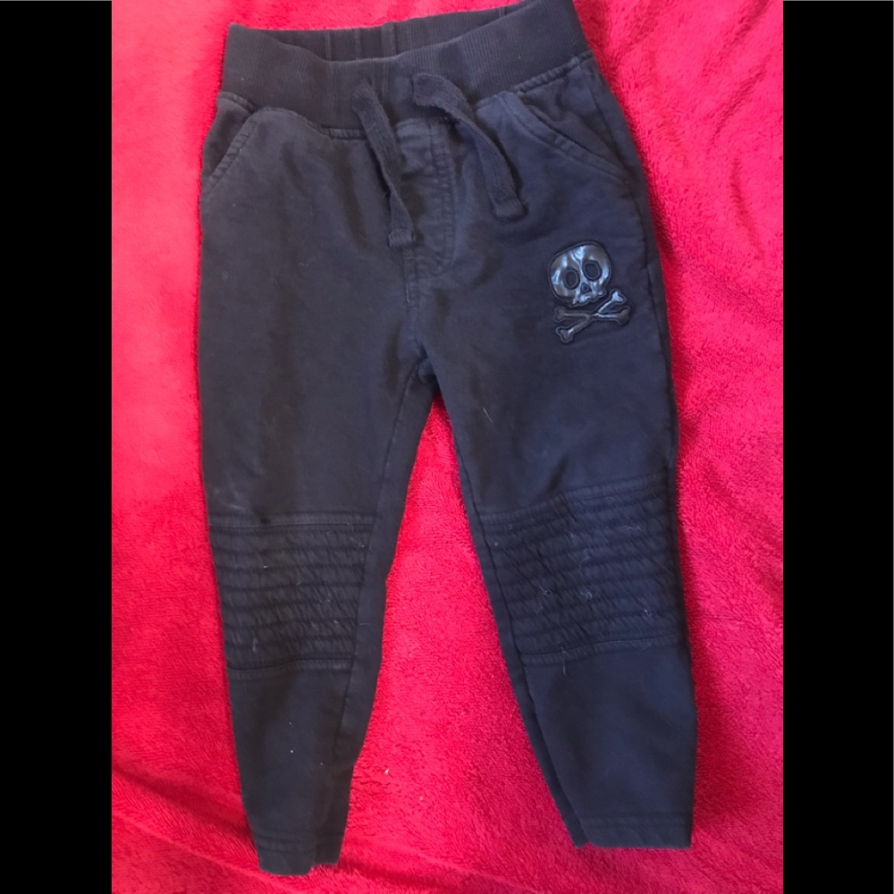 Baby boy black bottoms